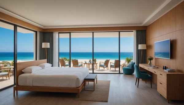 Hôtel éco-conçu avec vue imprenable sur l'océan à pornic