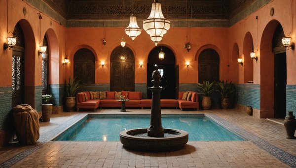 Séjournez au boutique hôtel tendance de marrakech